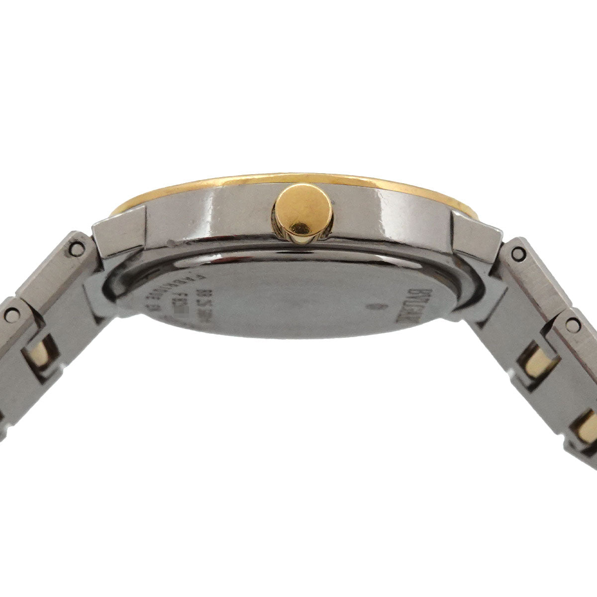 BVLGARIBVLGARI BB26SGD Two Tones YG Black Dial Ladies