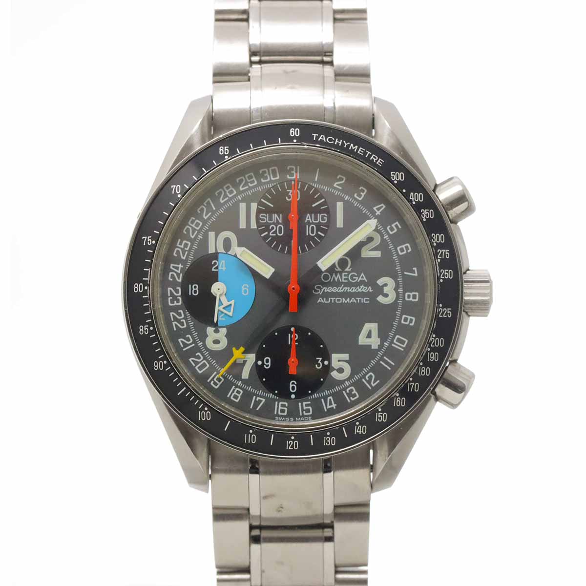 Speedmaster Mark40 3520 53 Automatic Gray Dial Mens Watch