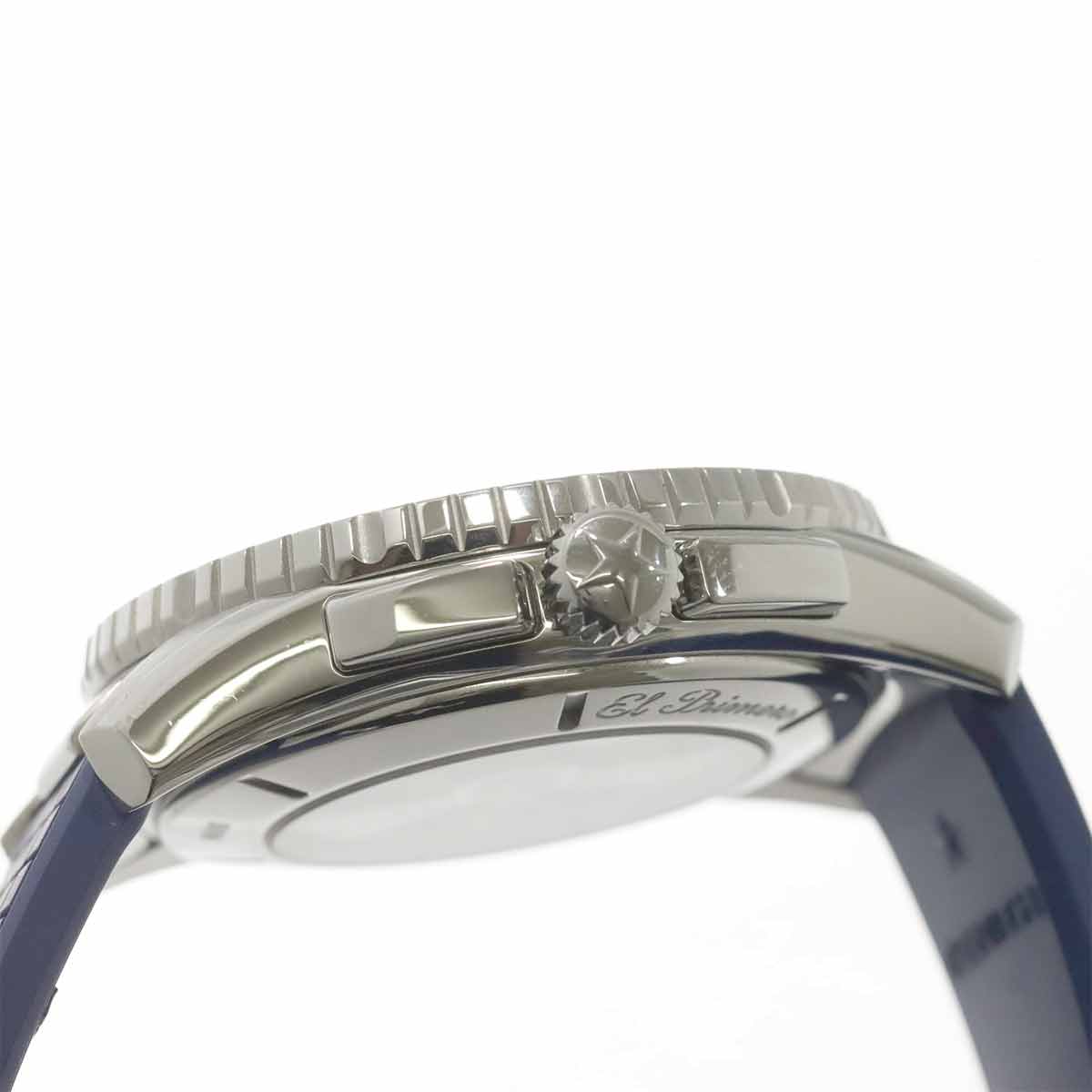 El Primero Stratos Flyback 03 2067 405 Blue Dial Mens Watch