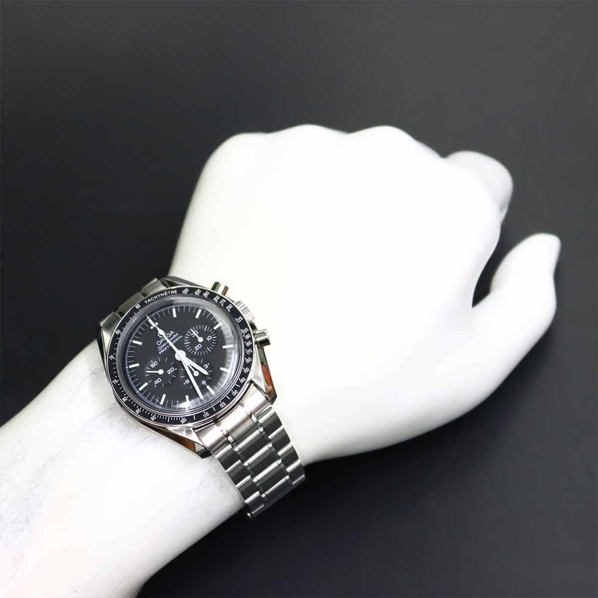 Speedmaster Professional Moon Watch 3570 50 Black Dial Mens