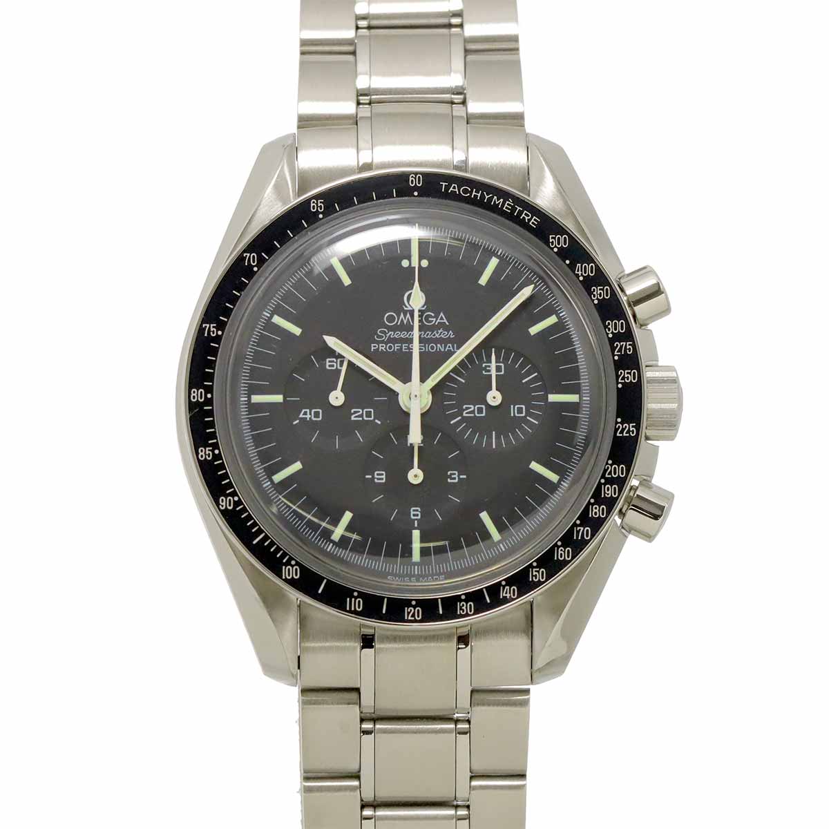 Speedmaster Professional Moon Watch 3570 50 Black Dial Mens