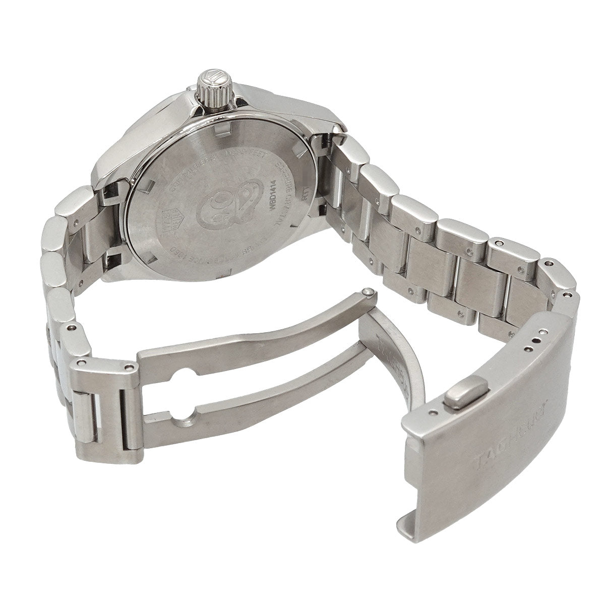 Aquaracer 300 WBD1414 Quartz 11P Diamond Date Ladies Watch