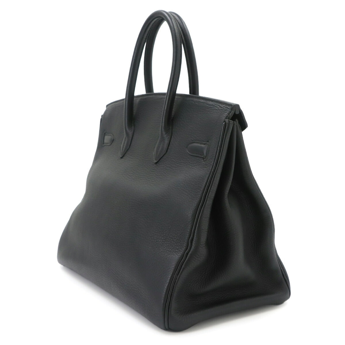 Birkin 35 Veau Togo Black Hand Bag Purse