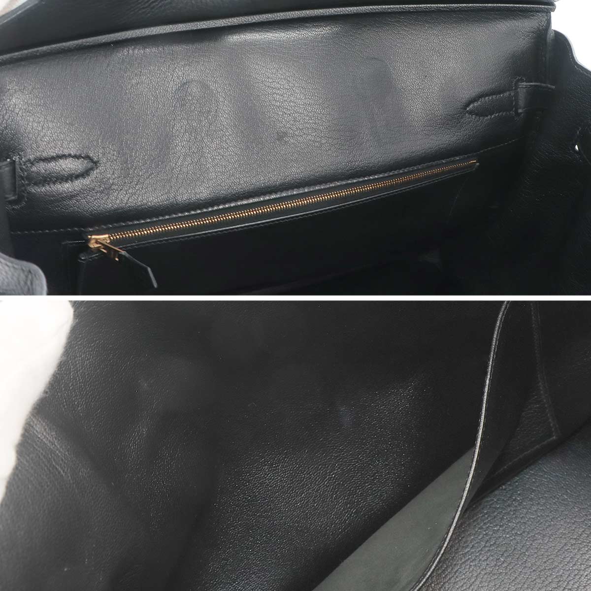 Birkin 35 Veau Togo Black Hand Bag Purse