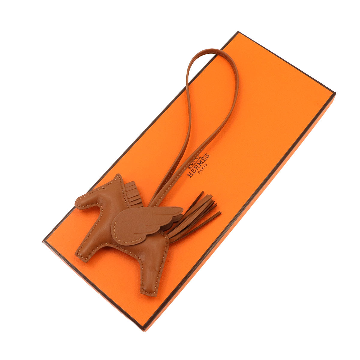 Rodeo Pegasus PM Bag Charm Agneau Milo So Gold