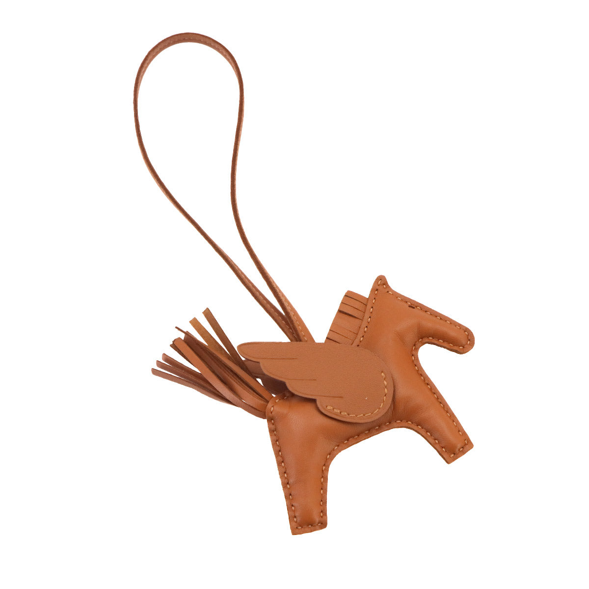 Rodeo Pegasus PM Bag Charm Agneau Milo So Gold