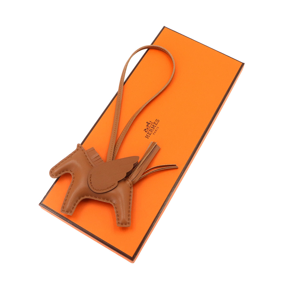 Rodeo Pegasus PM Bag Charm Agneau Milo So Gold