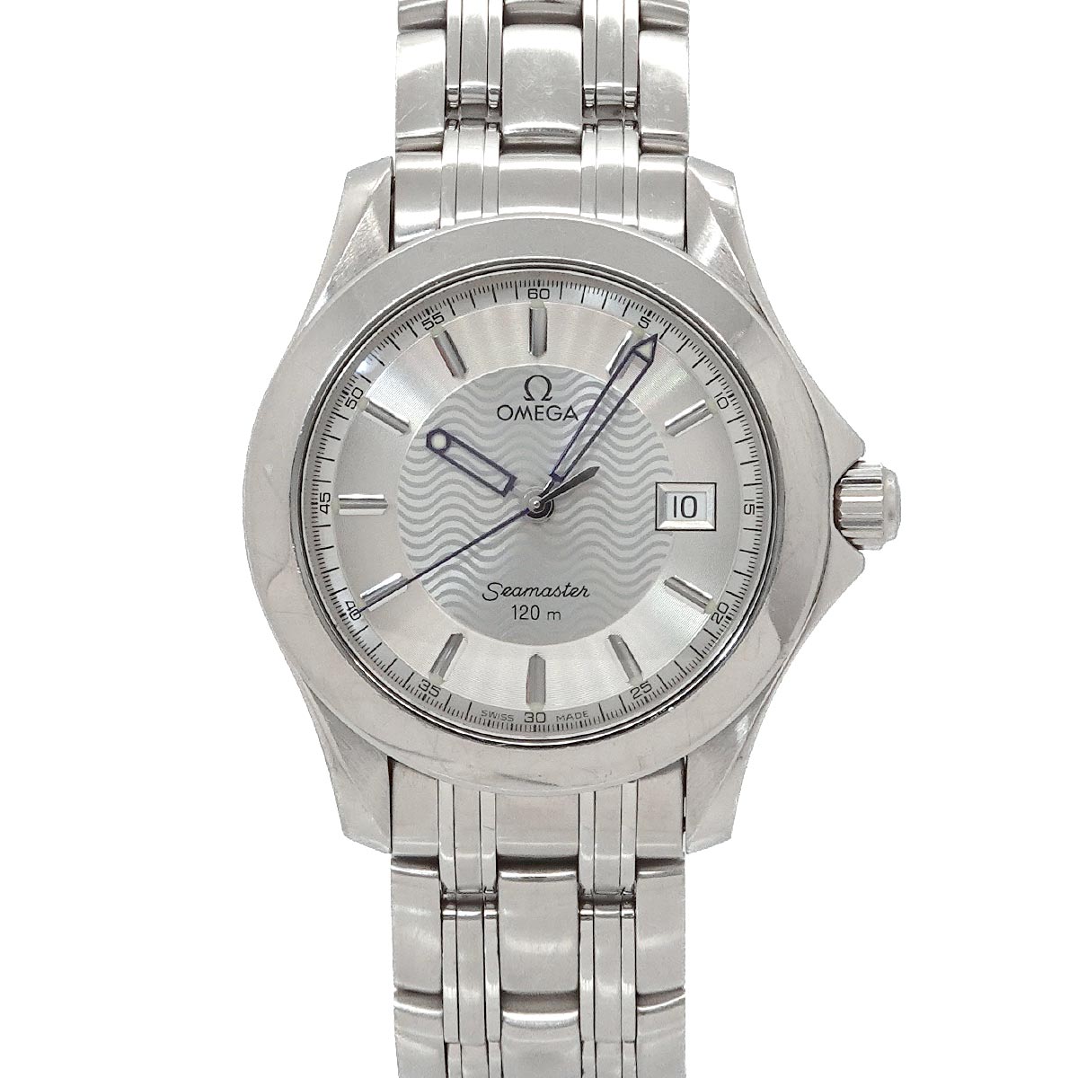 Seamaster 120 2511 31 Date Quartz Silver Dial Mens Watch
