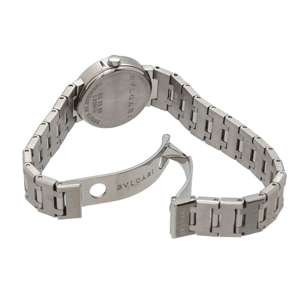 BVLGARIBVLGARI BB23SS Quartz Black Dial Ladies Watch