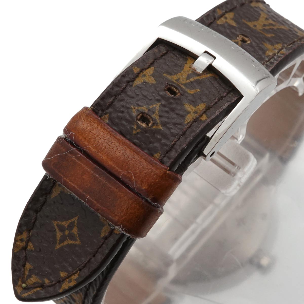 Tambour Monogram Q13MJ 8P Diamond Ladies watch