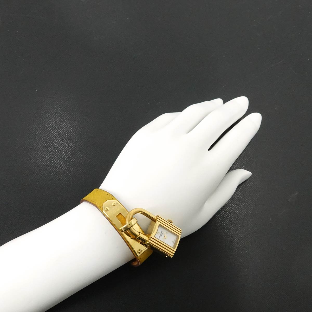 Kelly Watches Quartz Gold Dial Vintage Cadena Ladies Watch