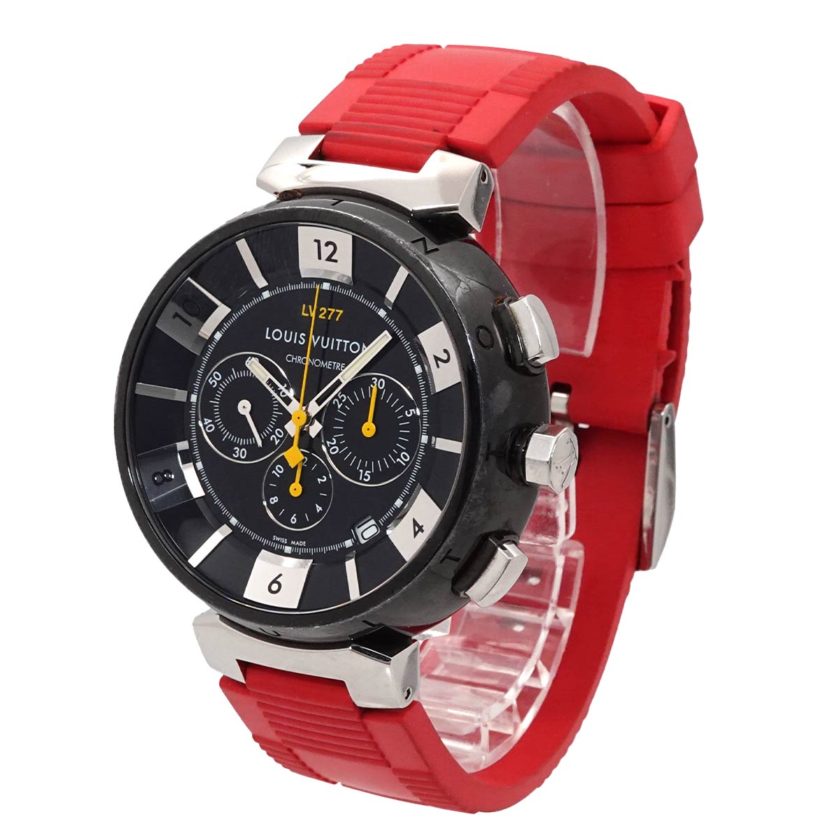 Tambour In Black Q114K Automatic Black Dial Mens