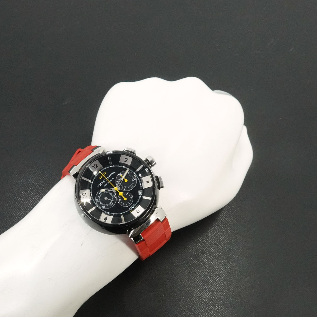 Tambour In Black Q114K Automatic Black Dial Mens
