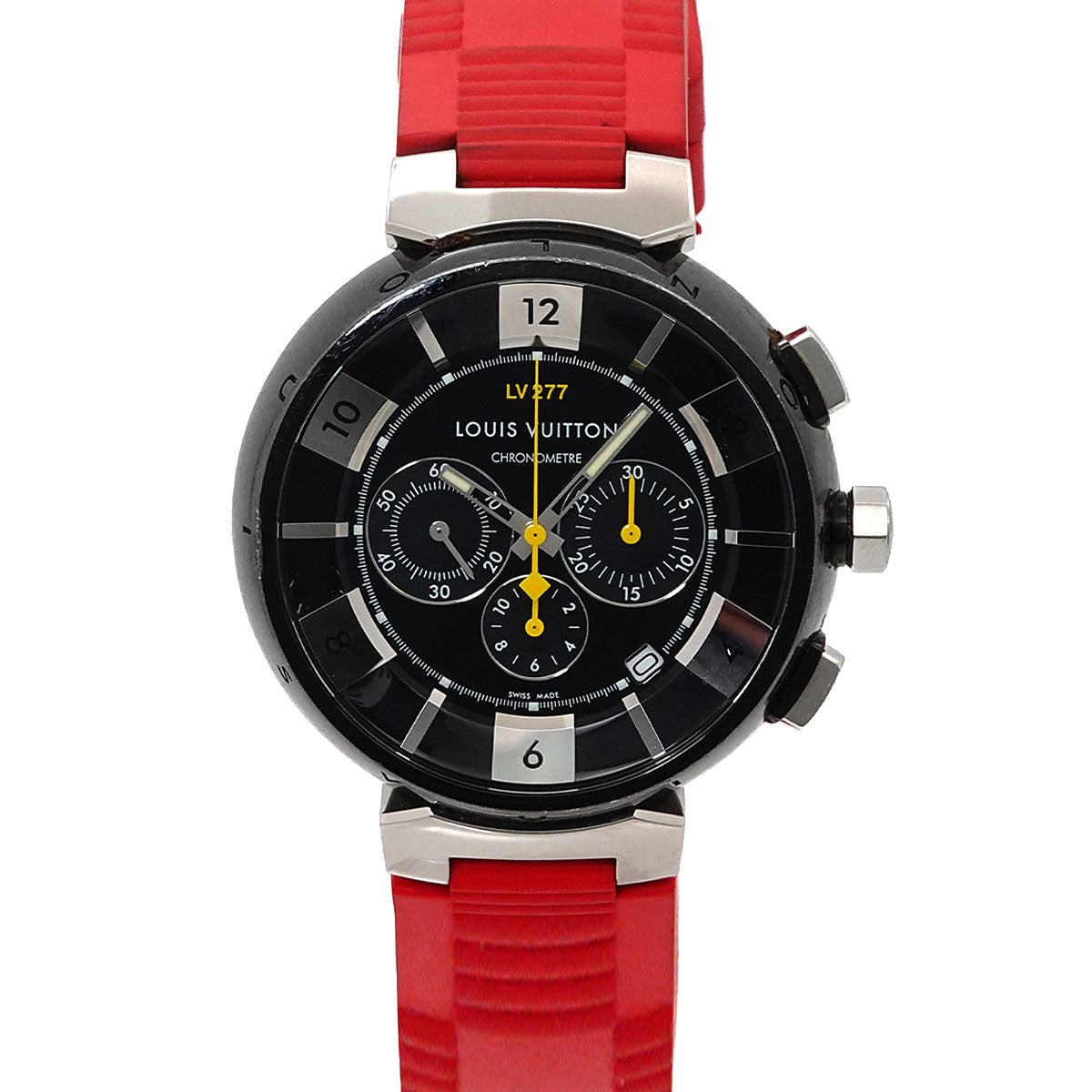 Tambour In Black Q114K Automatic Black Dial Mens