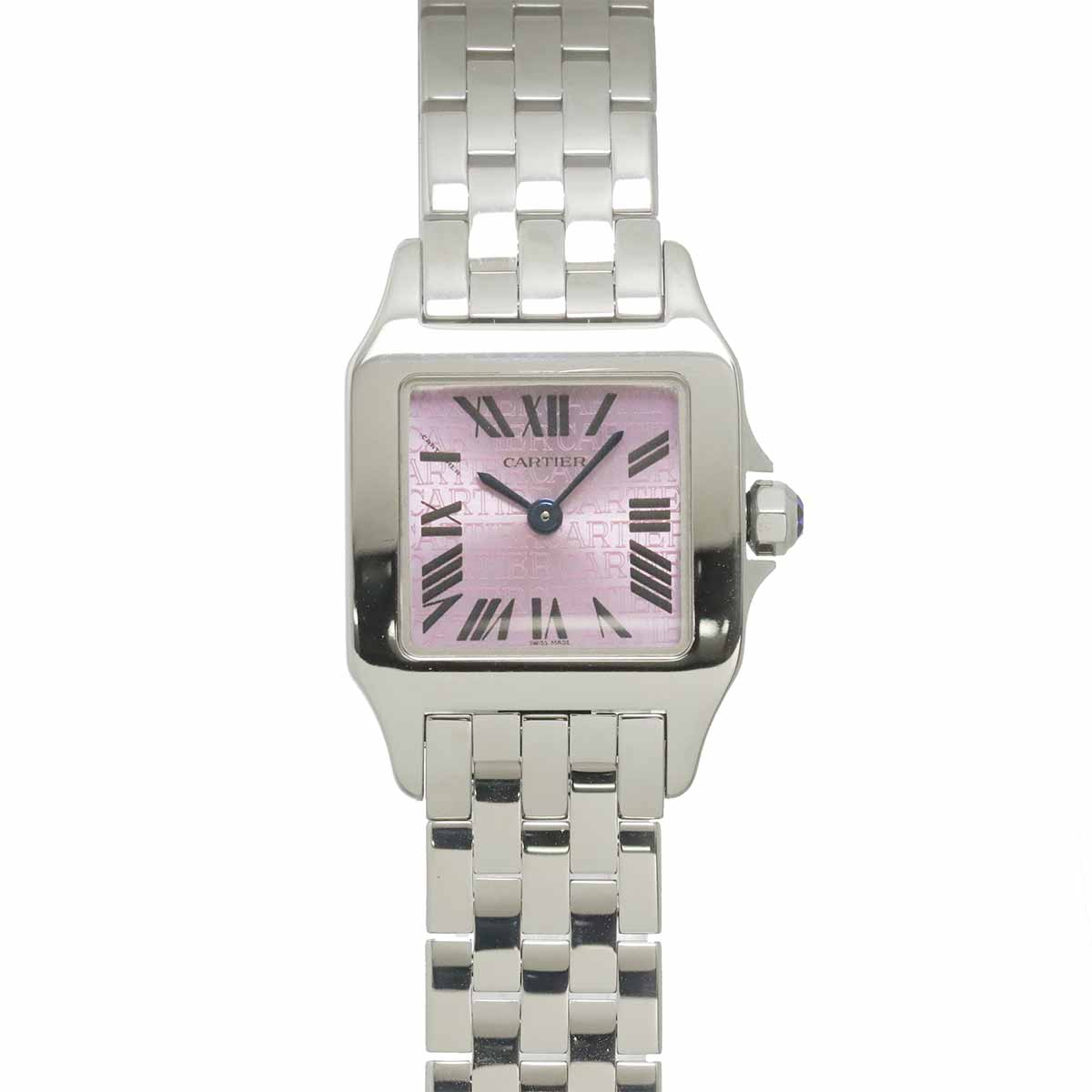 Santos Demoiselle SM W2510002 Quartz Purple Dial Ladies