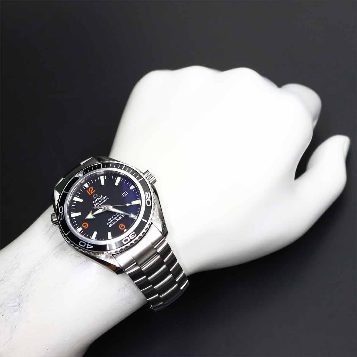 Seamaster Planet Ocean 2200 51 Automatic Date Black Dial Mens