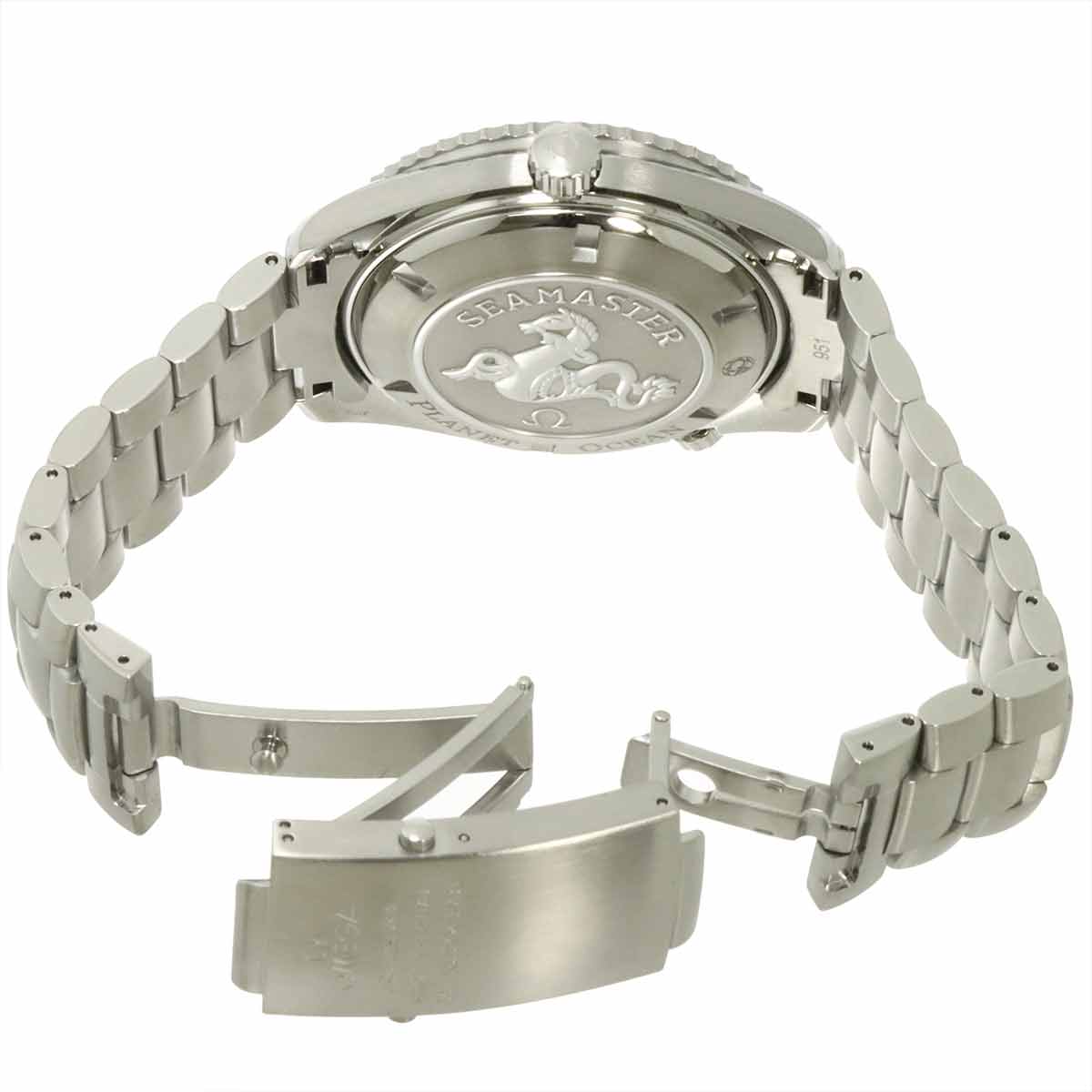 Seamaster Planet Ocean 2200 51 Automatic Date Black Dial Mens