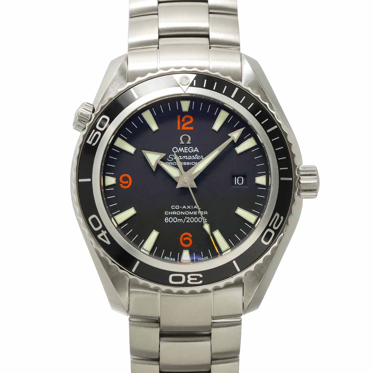 Seamaster Planet Ocean 2200 51 Automatic Date Black Dial Mens