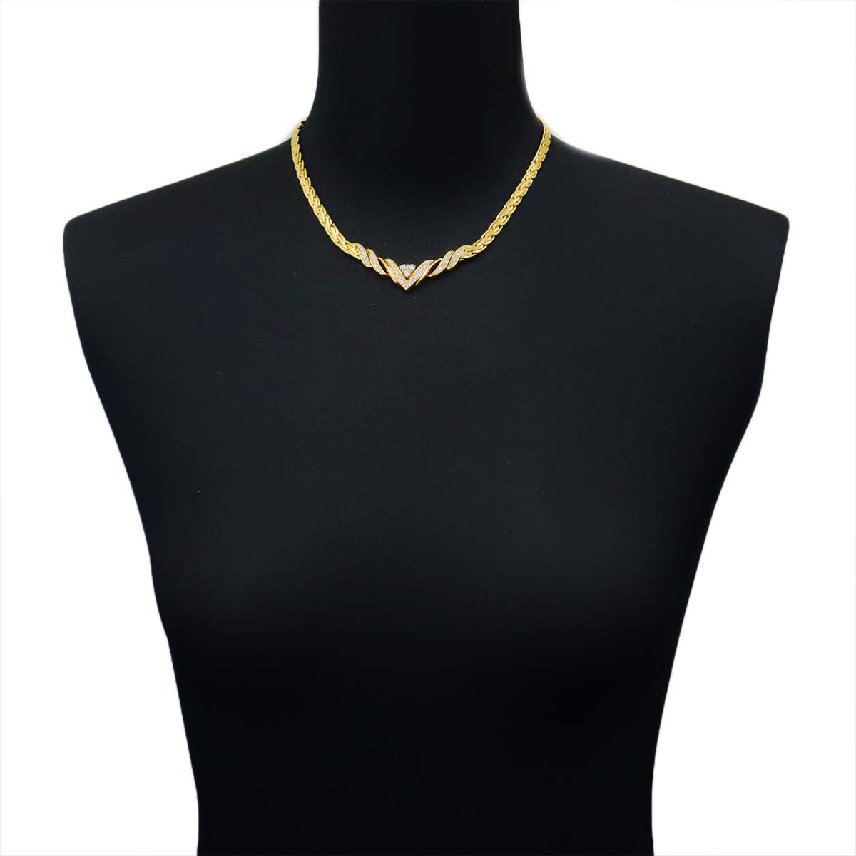 Diamond 1.22ct Necklace 18K Yellow Gold 750