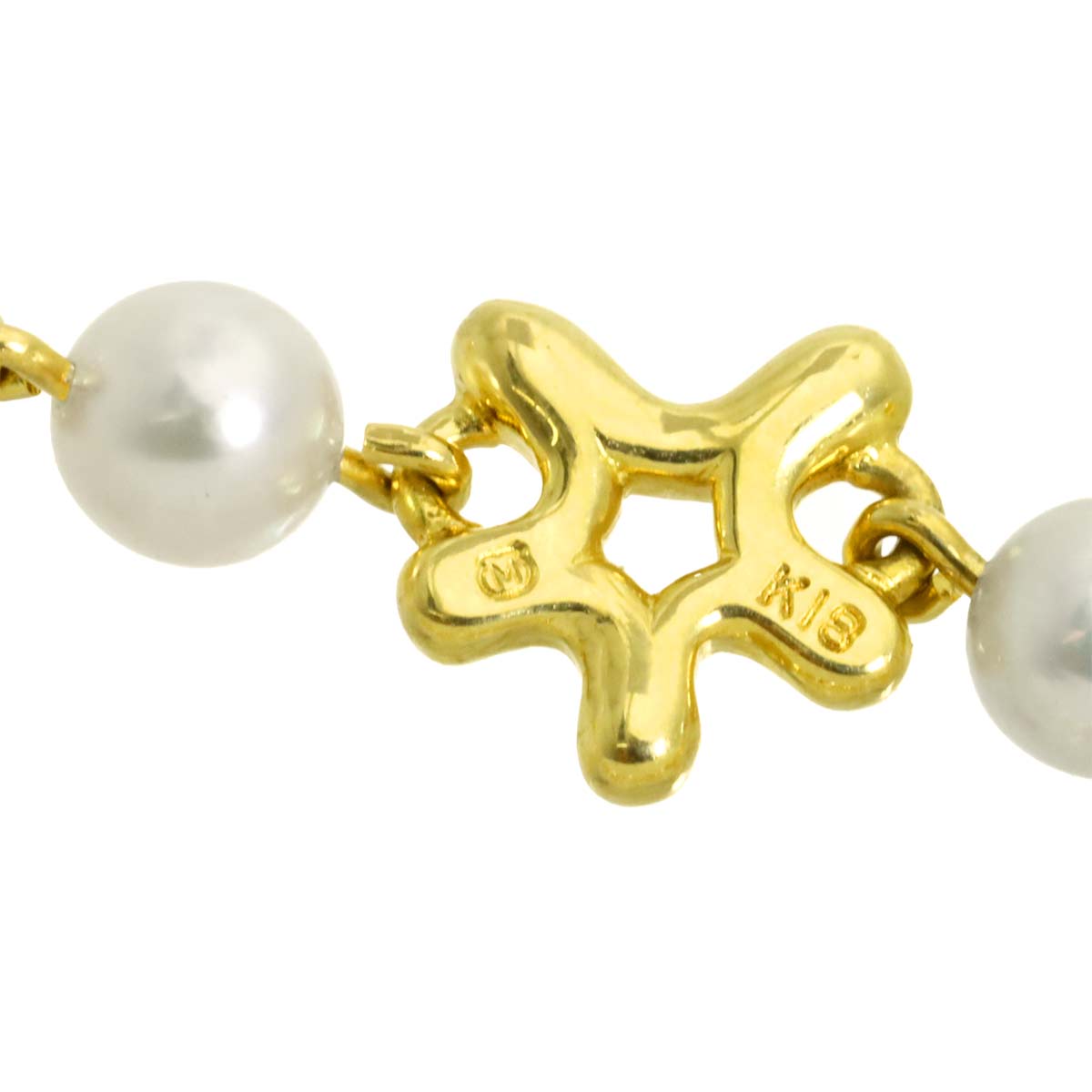 Baby Pearl 3.8mm Bracelet 18K Yellow Gold 750