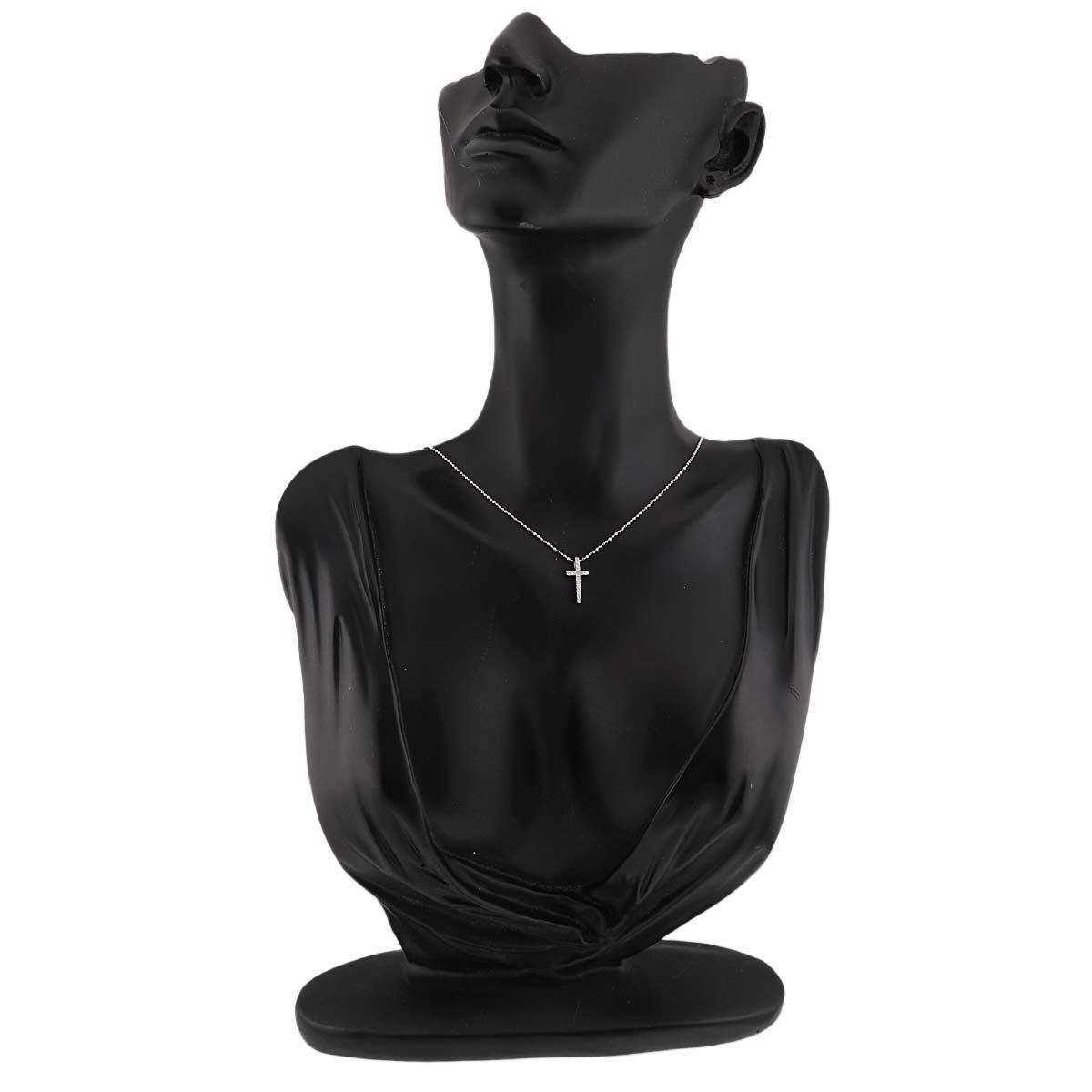 Diamond 0.12ct Necklace 18K WG 750