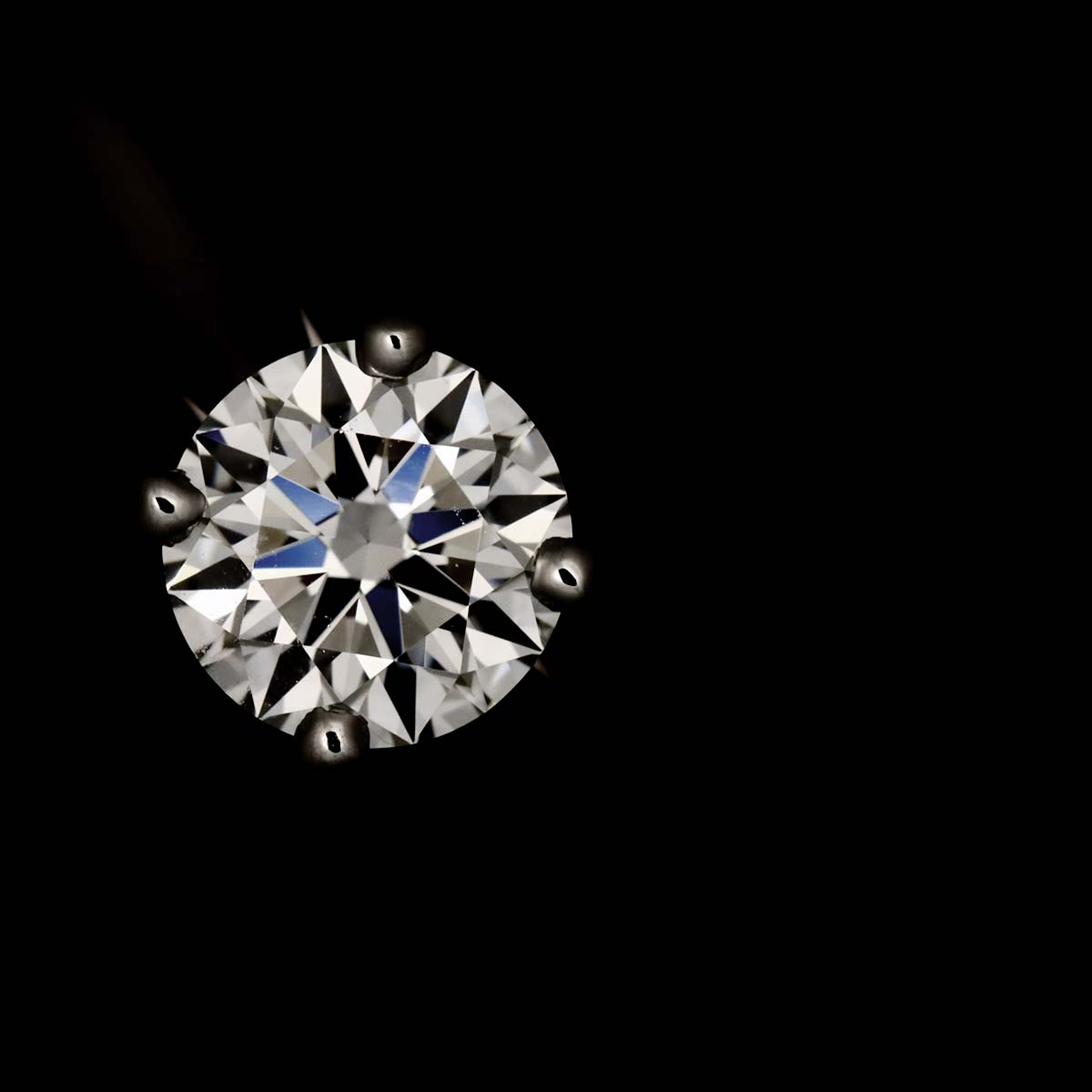 Diamond 0.61ct H/VS1/3EX Ring Platinum size51 5.5-5.75(US)