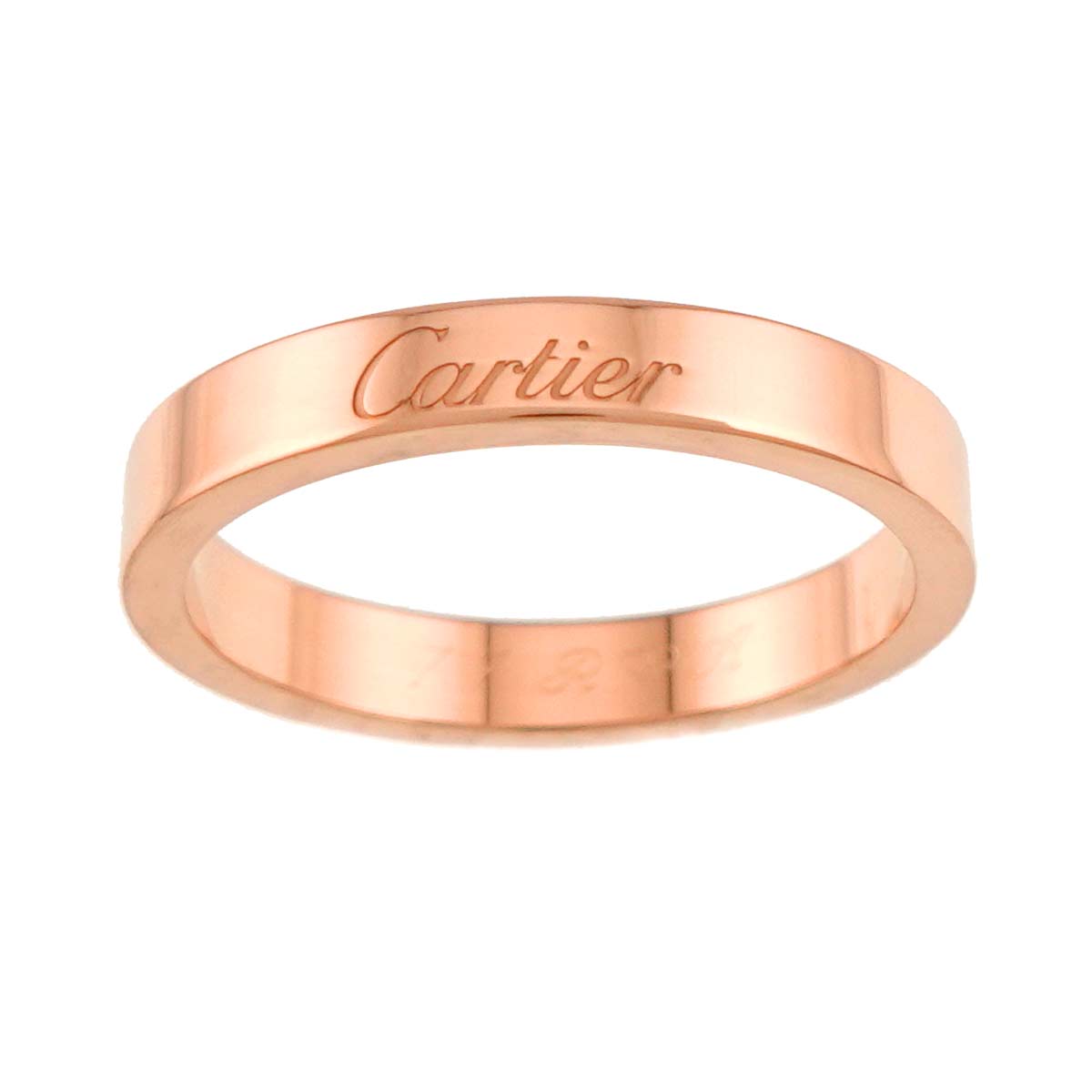C de Ring 18K Pink Gold 750 Size53 6-6.25(US)