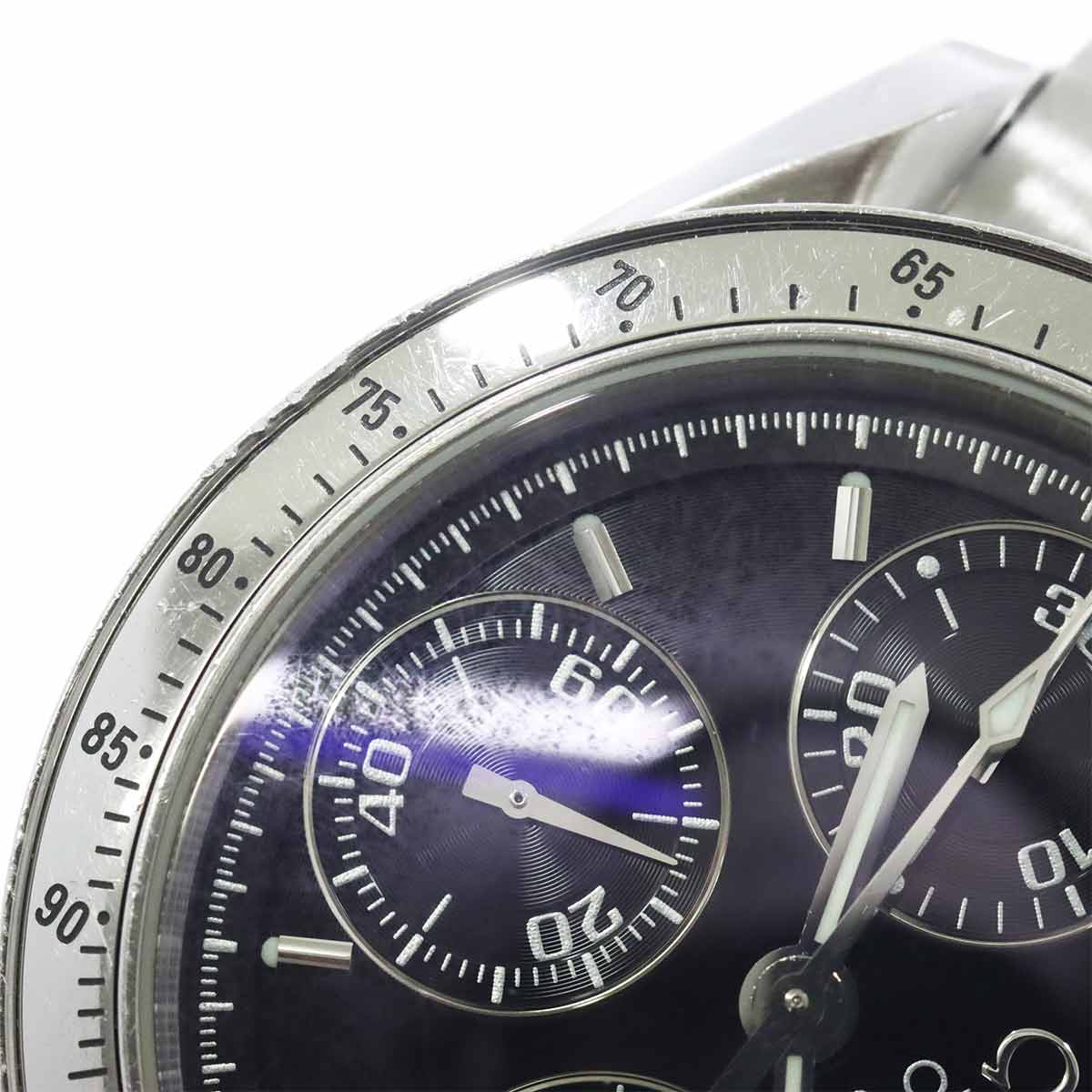 Speedmaster Date 3513 50 Chronograph Automatic Black Dial Mens