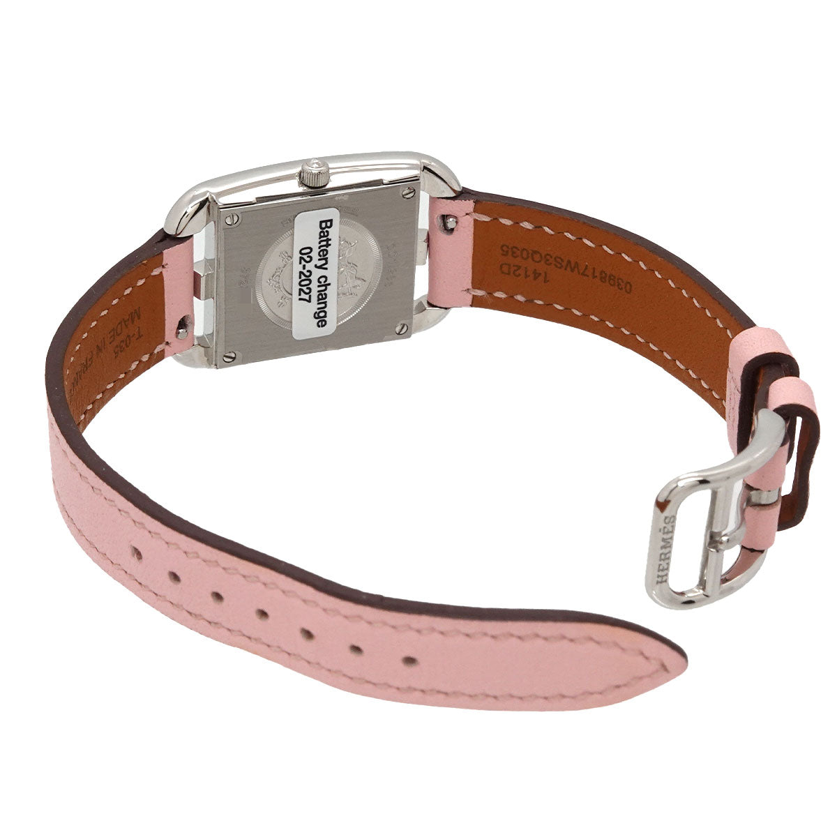Cape Cod CC1 233 Diamond Pink Sapphire Quartz White Shell Dial