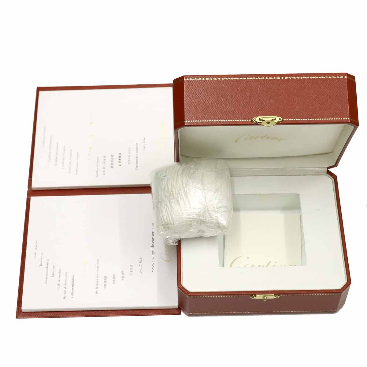 Tank Francaise SM W51007Q4 750 YG Quartz Cream Dial Ladies