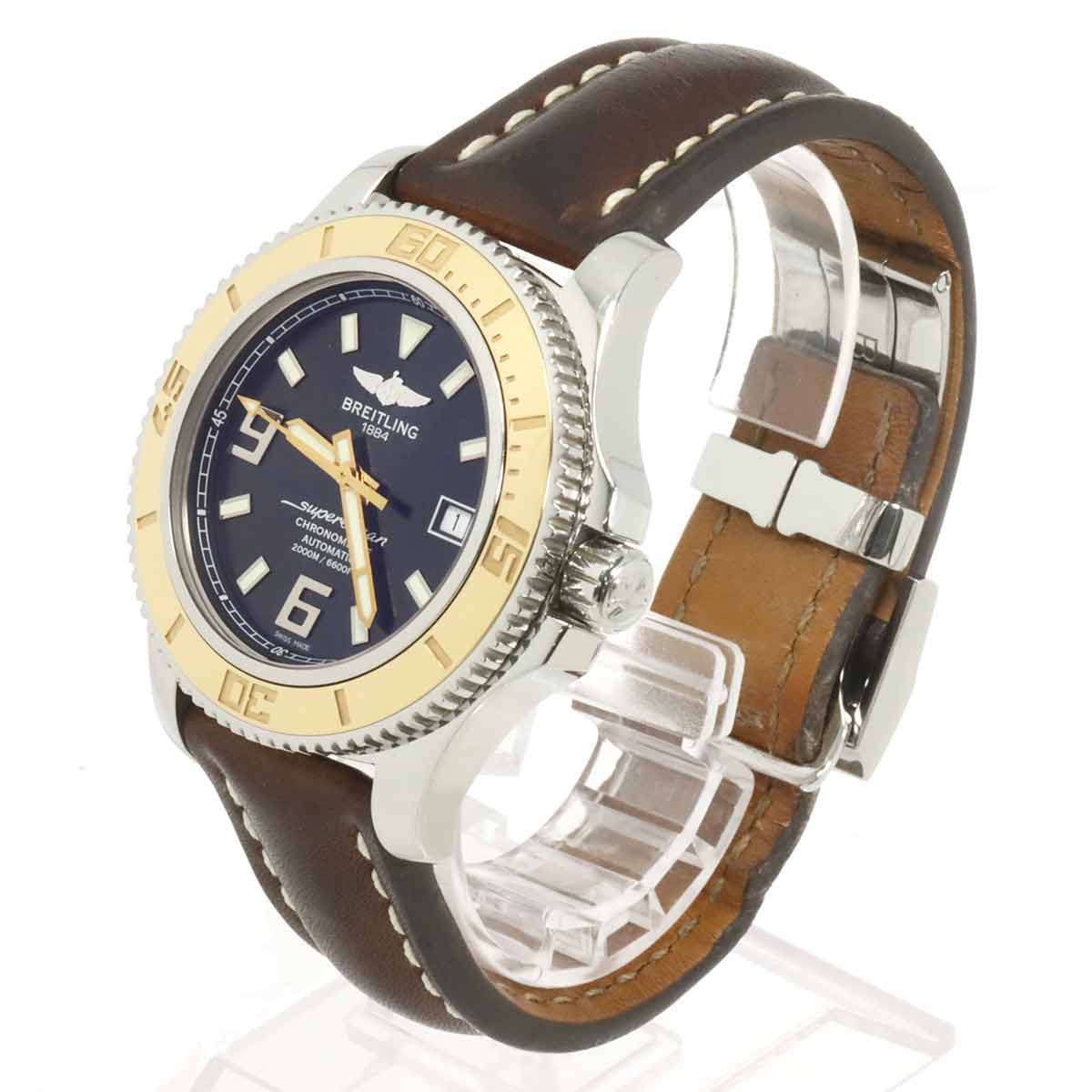 Super Ocen 44 C17391 PG Black Dial Automatic Mens Watch