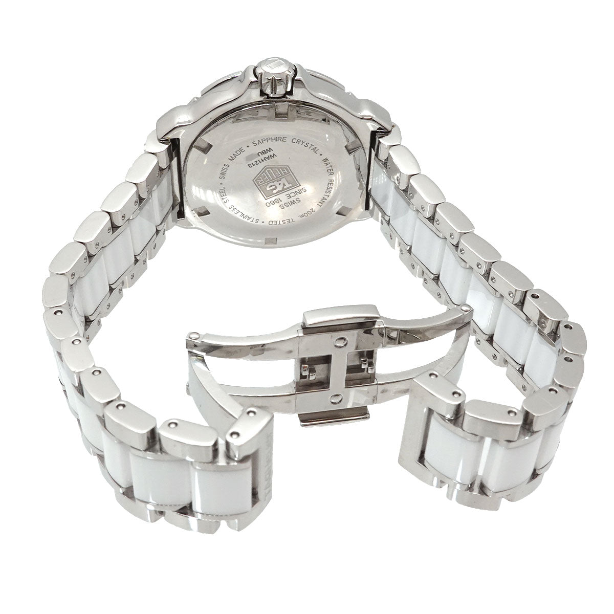 Formula 1 WAH1213 Diamond Bezel Date White Dial Ladies