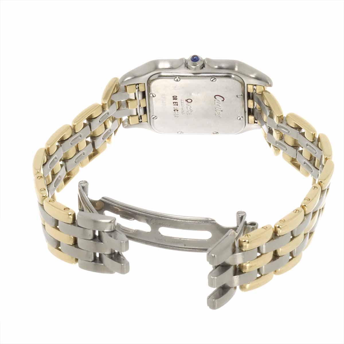 Panthere MM 3Row 83083244 YG Quartz Date Cream Dial Boys