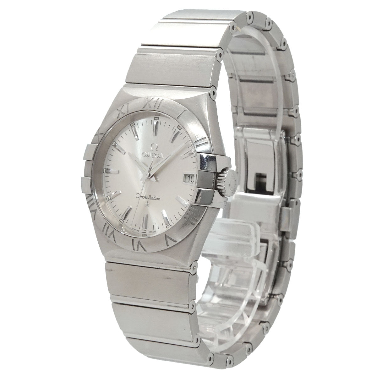 Constellation 123 10 35 60 02 001 Date Silver Dial Mens Watch