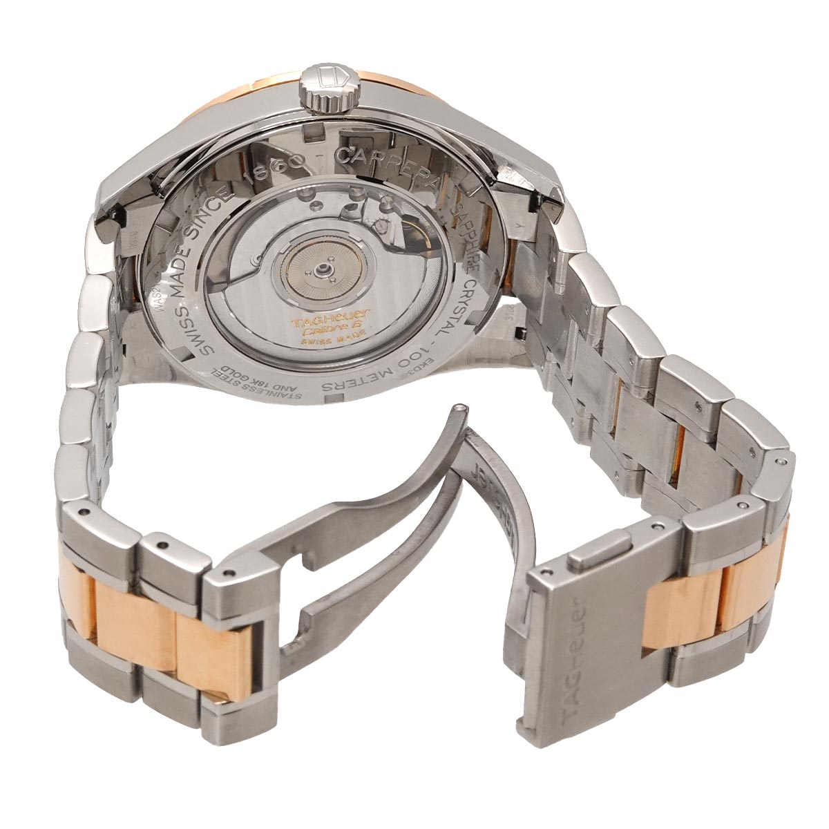 Carrera WAS2151 K18PG Automatic Silver Dial Mens Watch