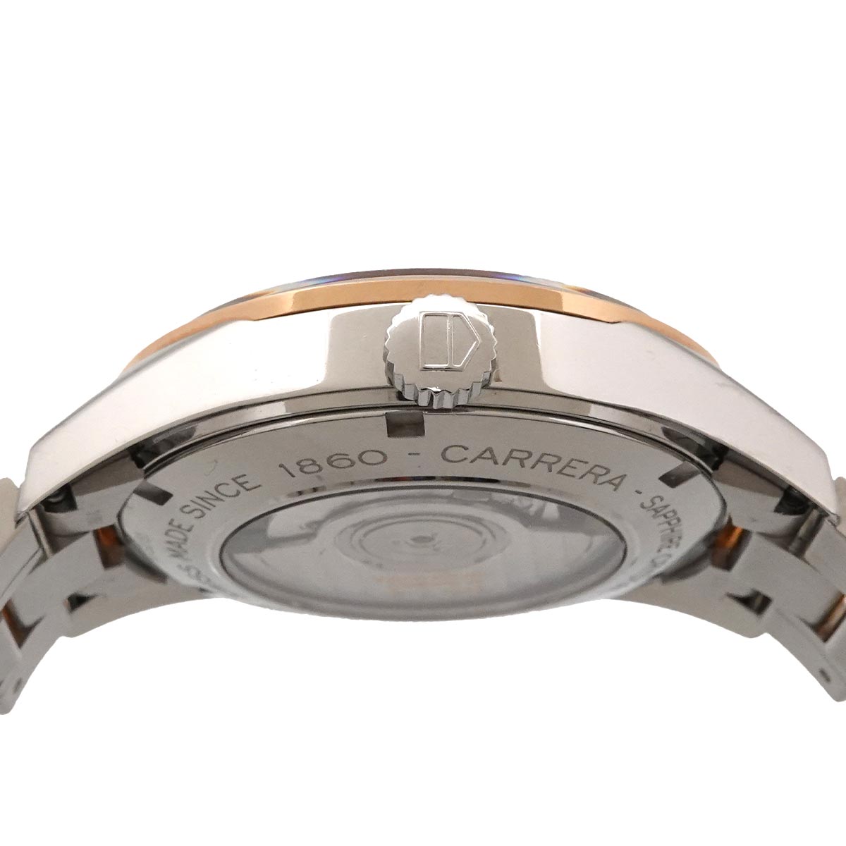 Carrera WAS2151 K18PG Automatic Silver Dial Mens Watch