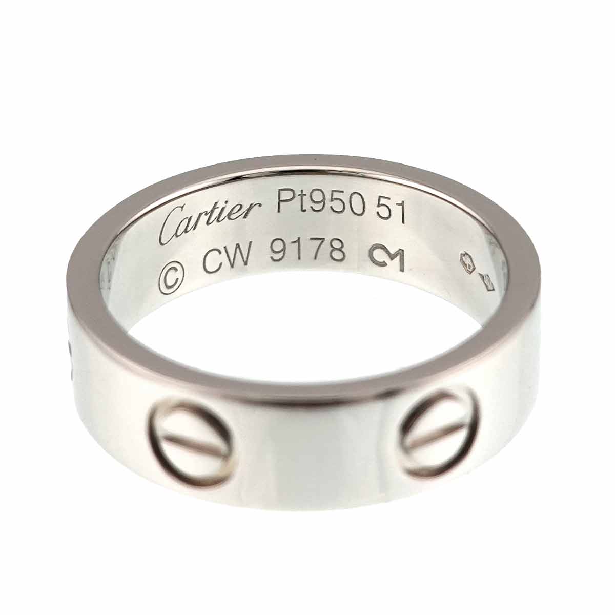 Love Ring Platinum size51 5.25-5.5(US)