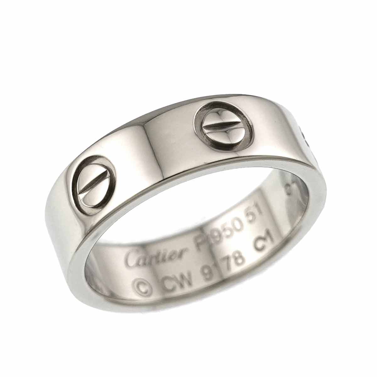 Love Ring Platinum size51 5.25-5.5(US)