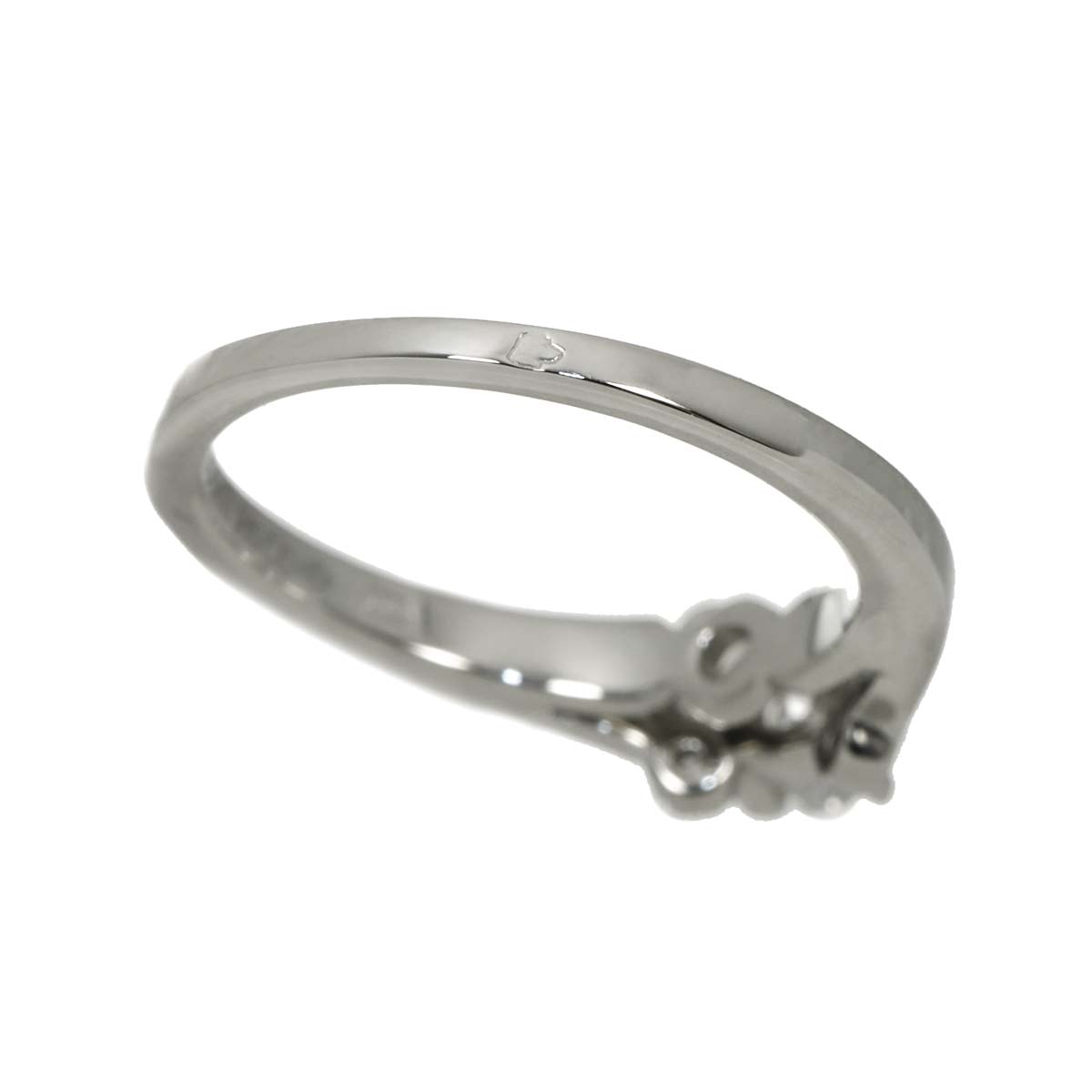 Ballerine Diamond 0.31ct E/VS1/VG Ring Pt Size50 4.75-5(US)