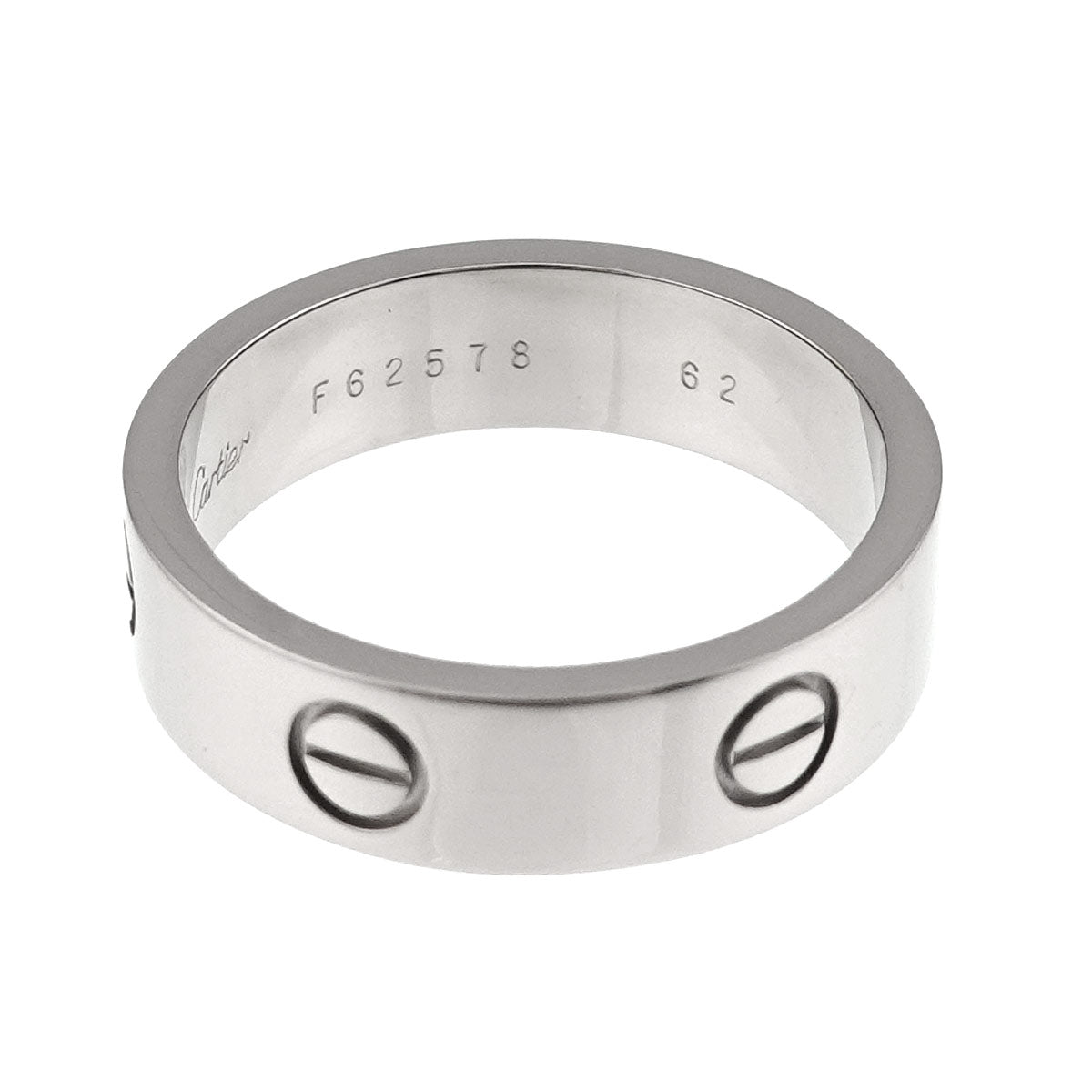 Love Ring 18K White Gold 750 size62 9.5(US)