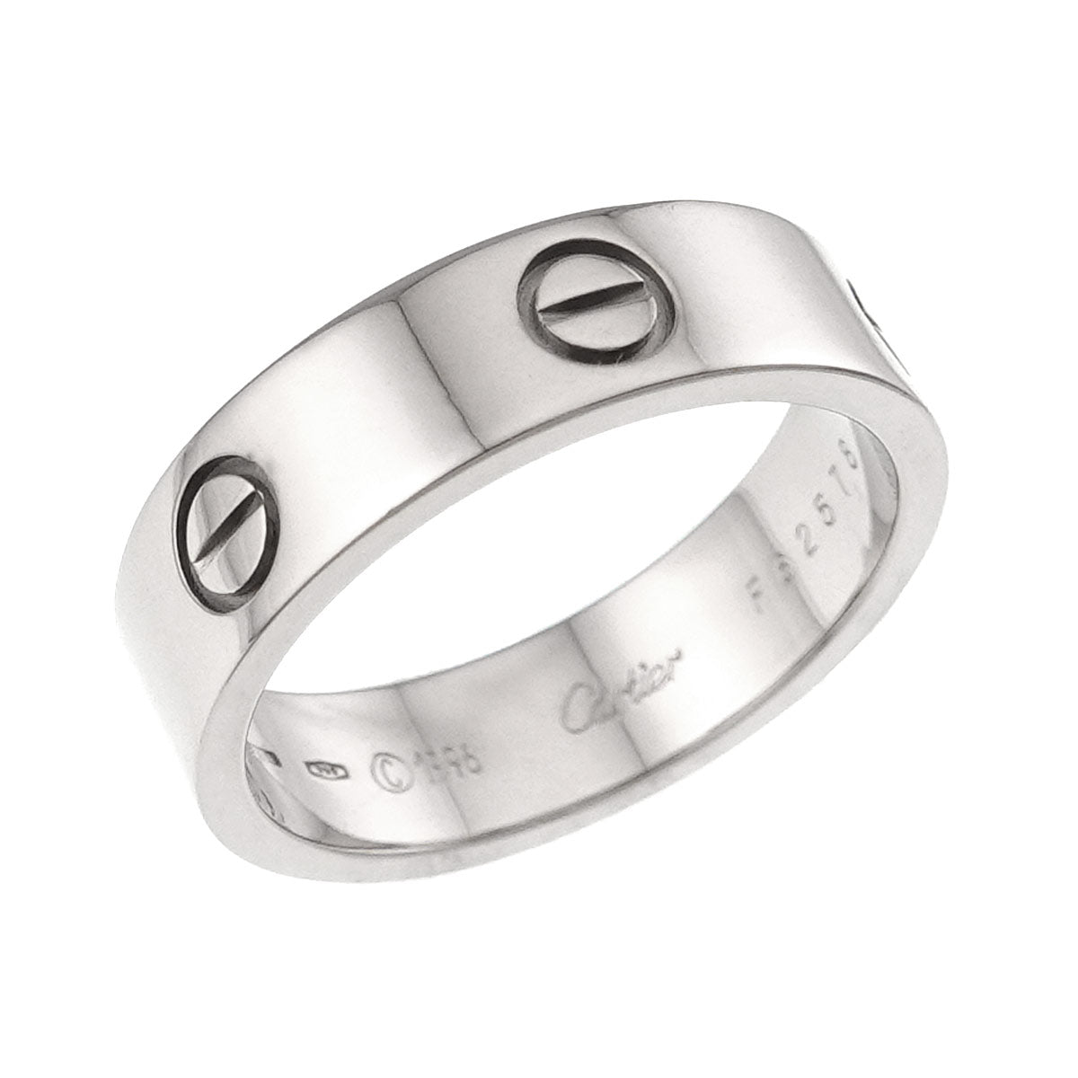 Love Ring 18K White Gold 750 size62 9.5(US)