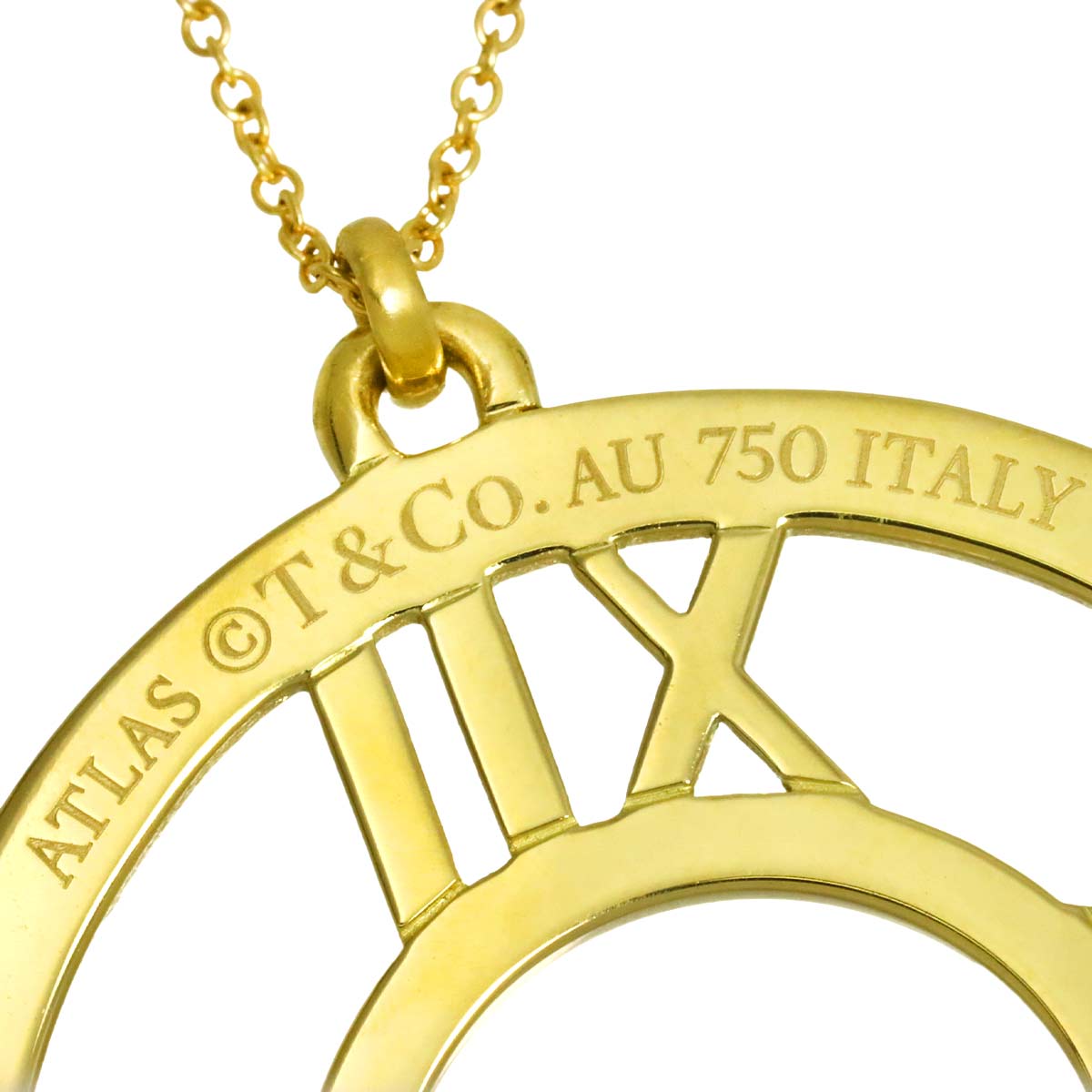 Atlas Necklace 18K YG 750