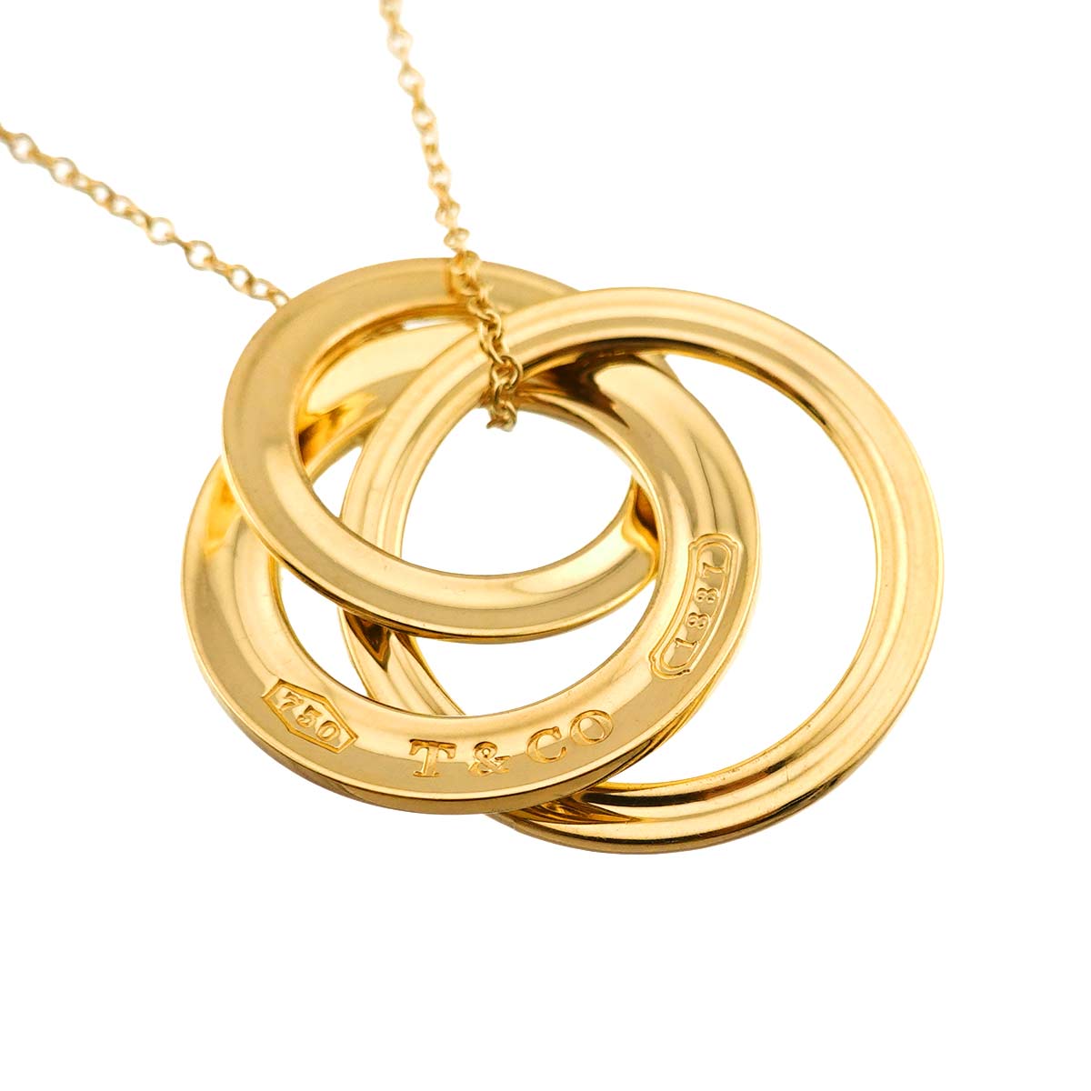 1837 Interlocking Necklace 18K Yellow Gold 750