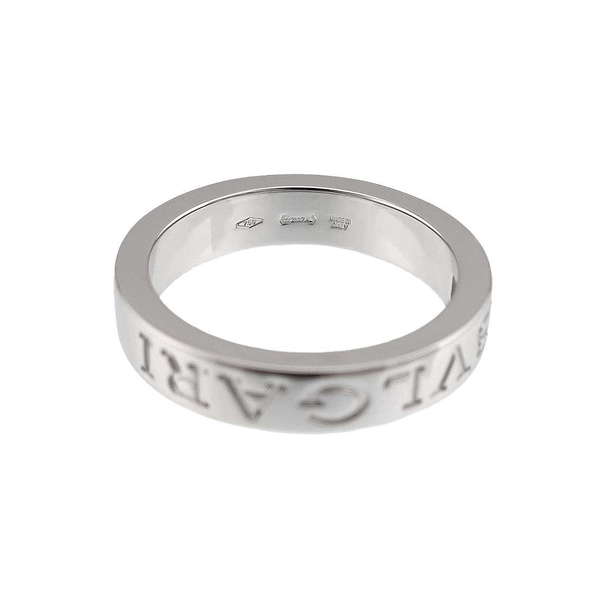 B-ZERO1 Diamond Ring 18K WG 750 size5.25-5.5(US)