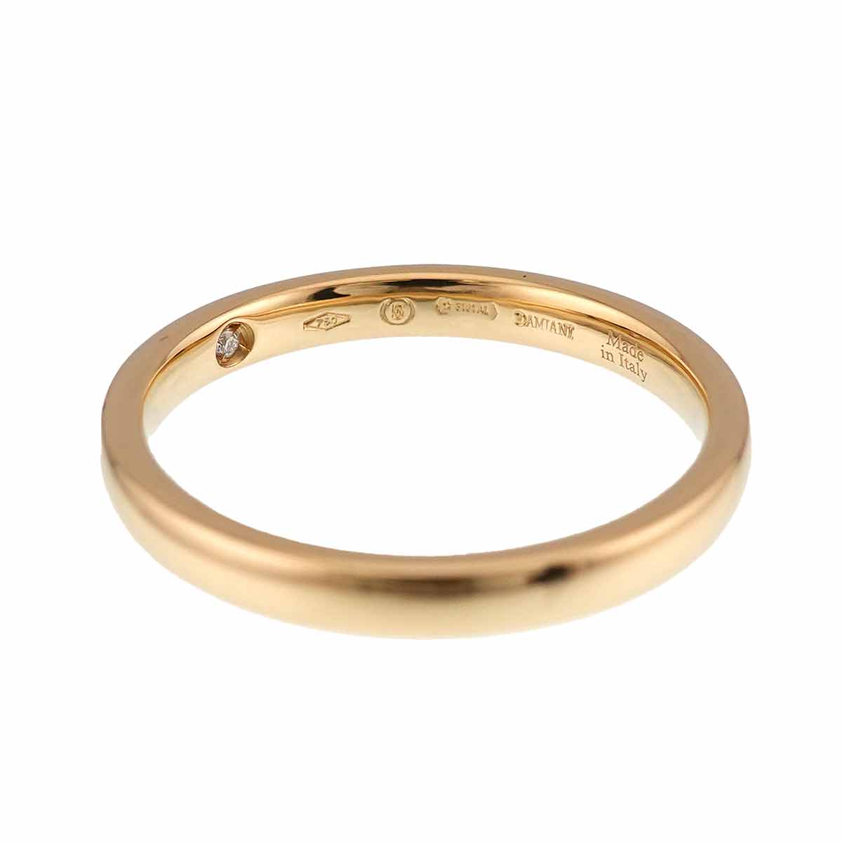 VERAMORE Diamond Ring 18K YG 750 size7.25(US)