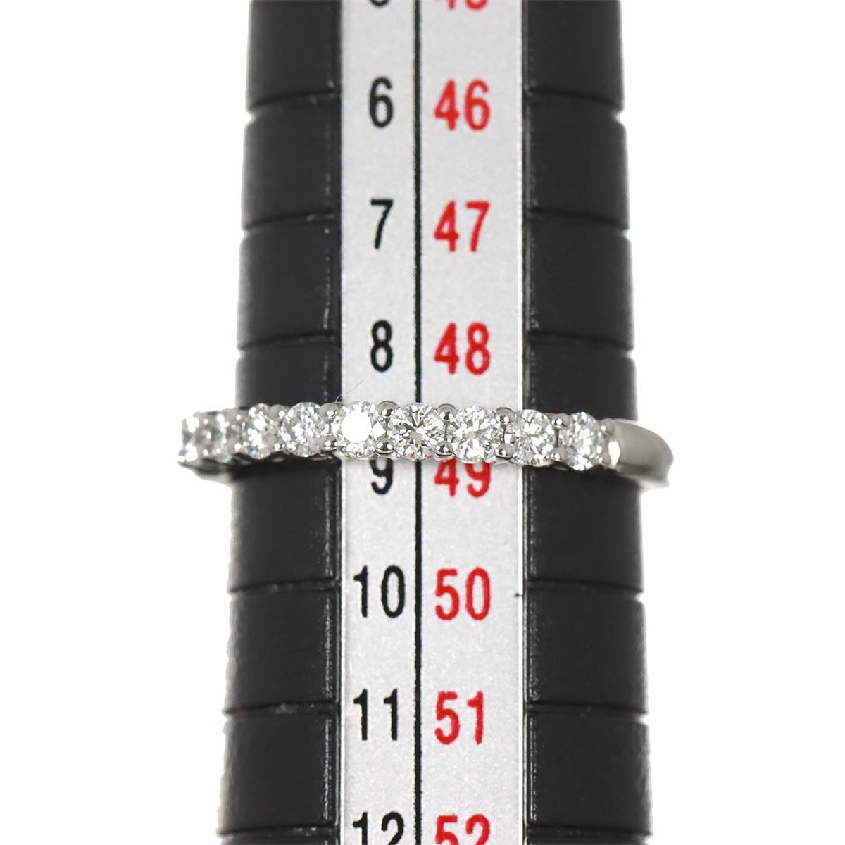 Half Diamond Ring Platinum size4.75-5(US)