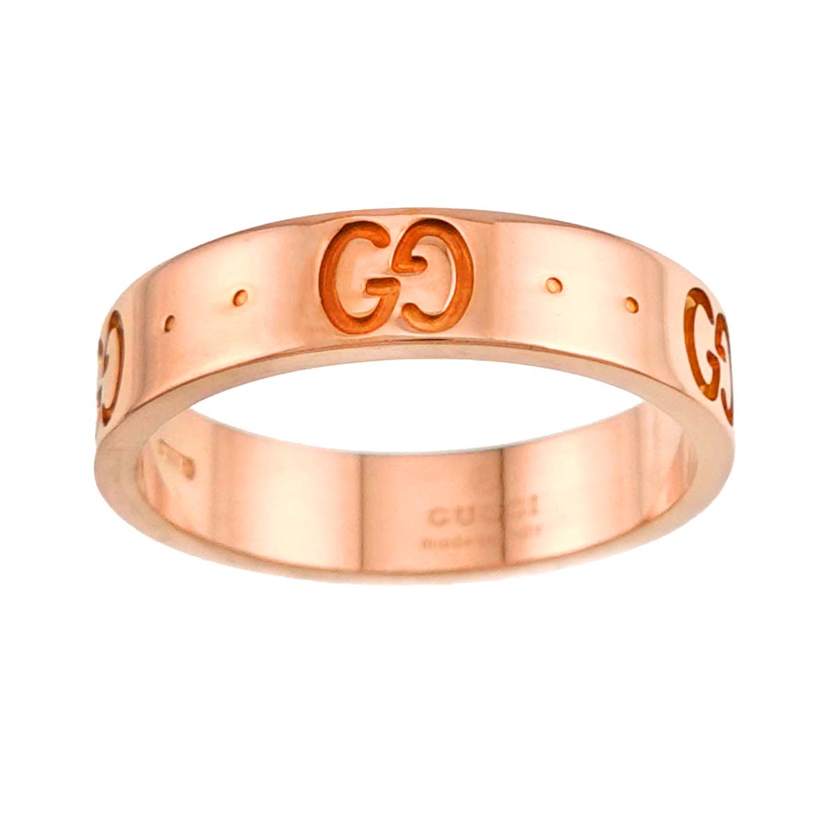 Icon Ring 18K PG Pink Gold 750 Size8 4-4.5(US)