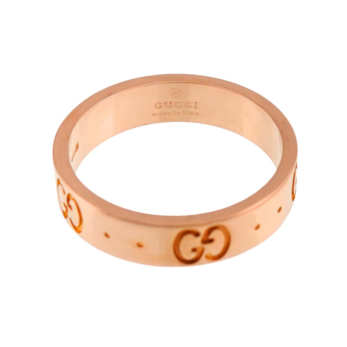 Icon Ring 18K PG Pink Gold 750 Size8 4-4.5(US)