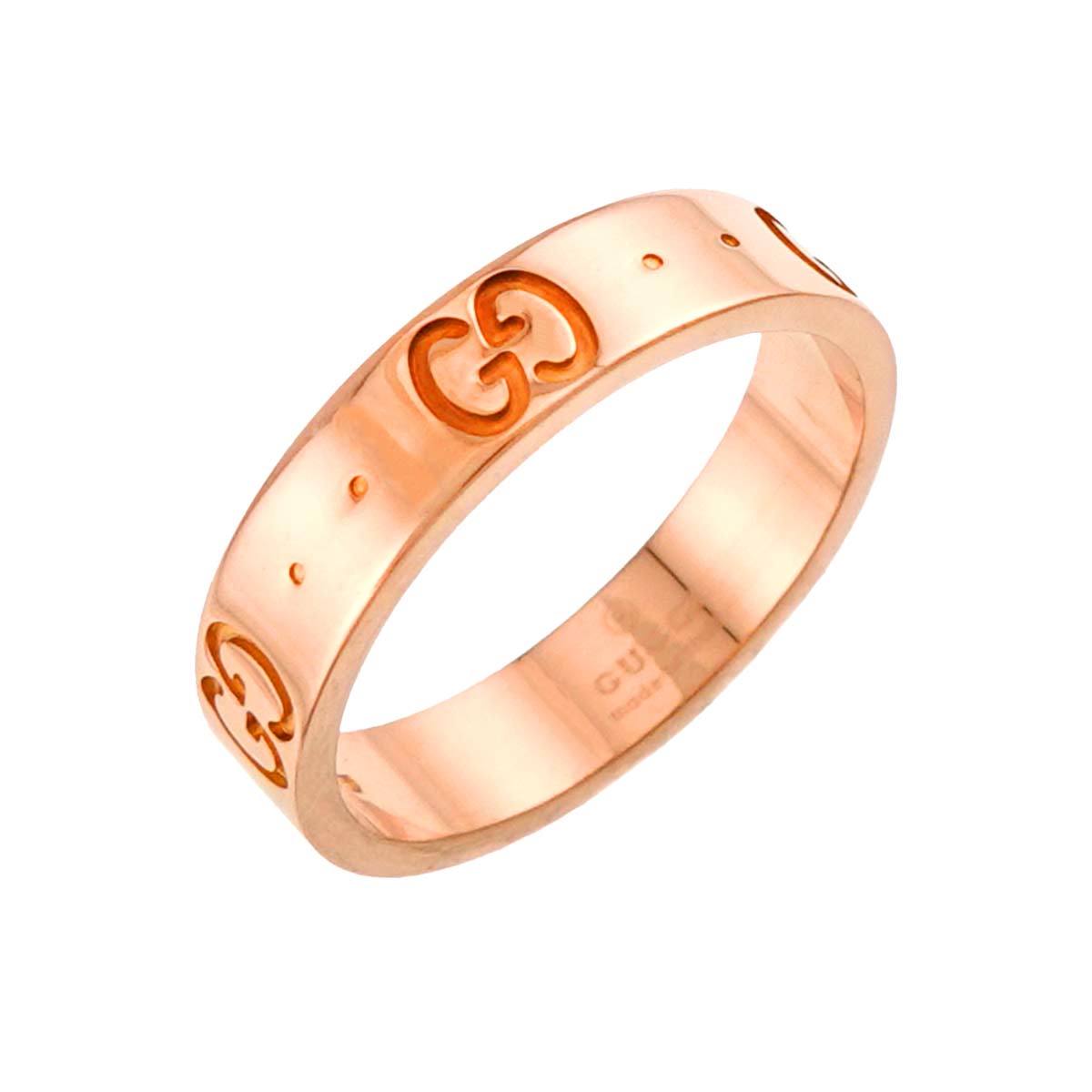 Icon Ring 18K PG Pink Gold 750 Size8 4-4.5(US)