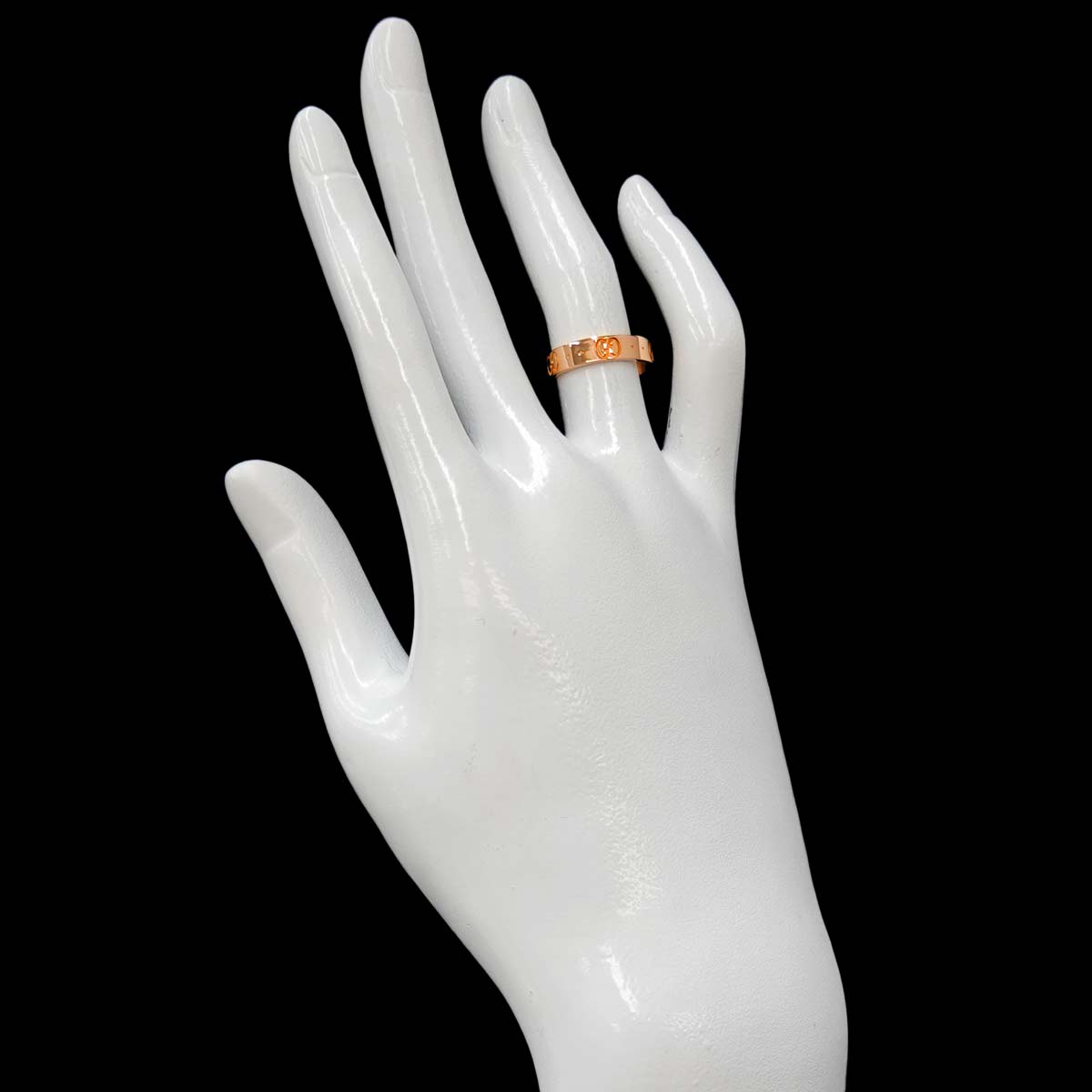 Icon Ring 18K PG Pink Gold 750 Size8 4-4.5(US)